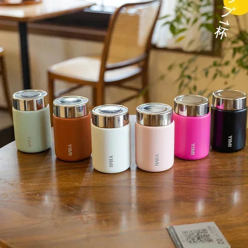Mini Thermos Inox 230 ml – Compact, Stylé & Hermétique