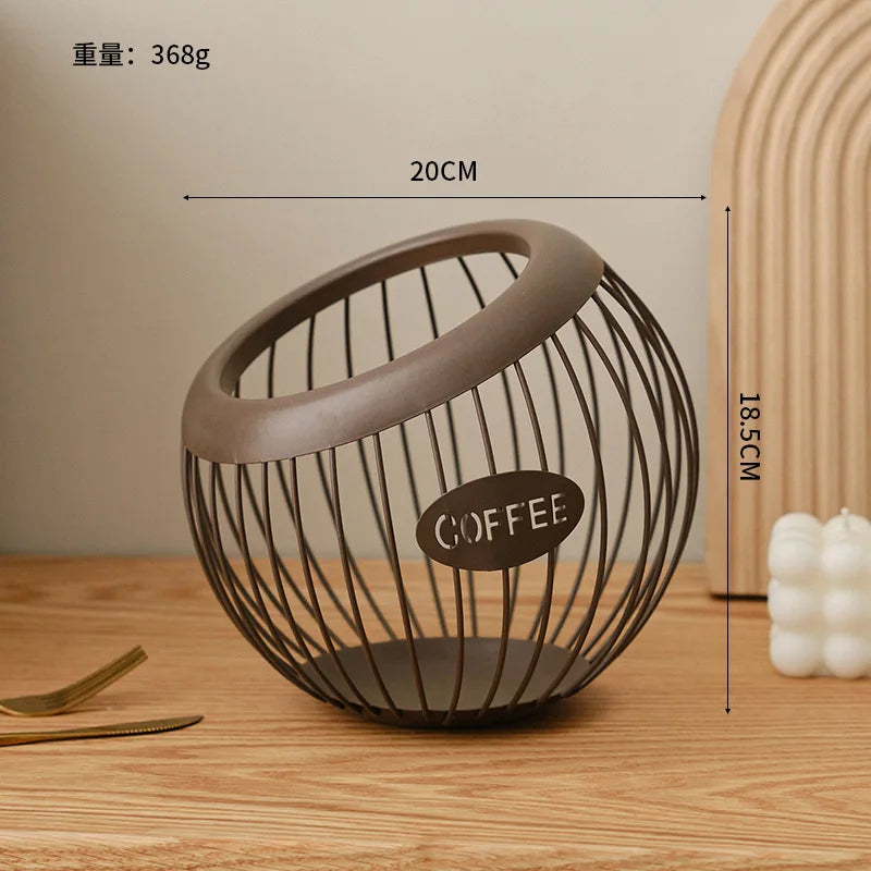 Panier à Fruits Design en Fer – Rangement Chic & Polyvalent