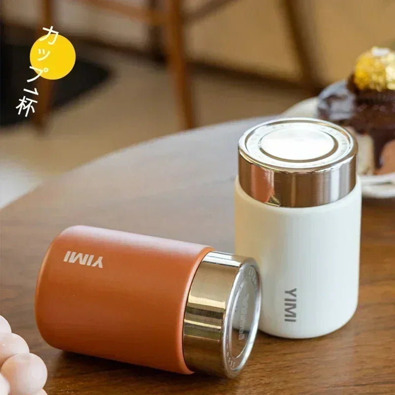 Mini Thermos Inox 230 ml – Compact, Stylé & Hermétique