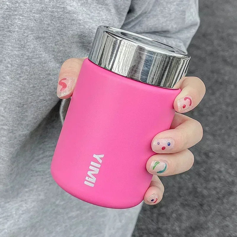 Mini Thermos Inox 230 ml – Compact, Stylé & Hermétique