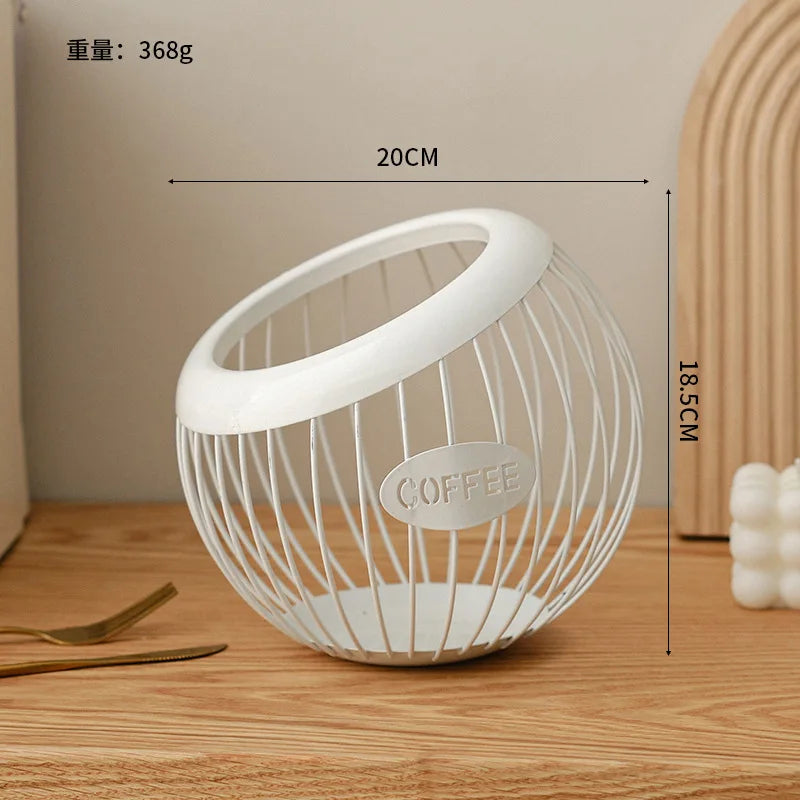 Panier à Fruits Design en Fer – Rangement Chic & Polyvalent