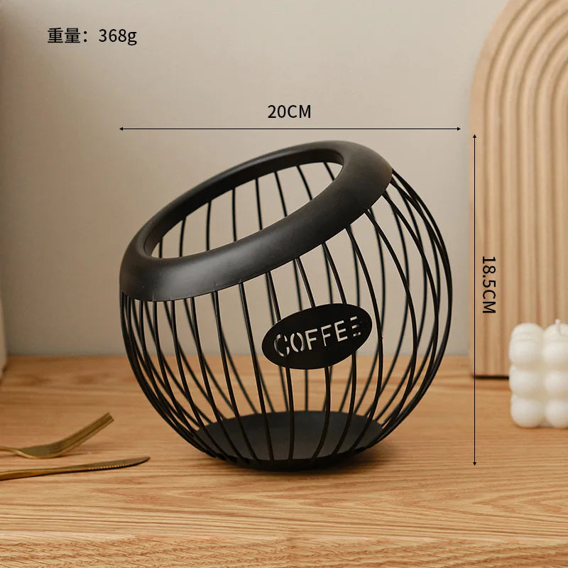 Panier à Fruits Design en Fer – Rangement Chic & Polyvalent