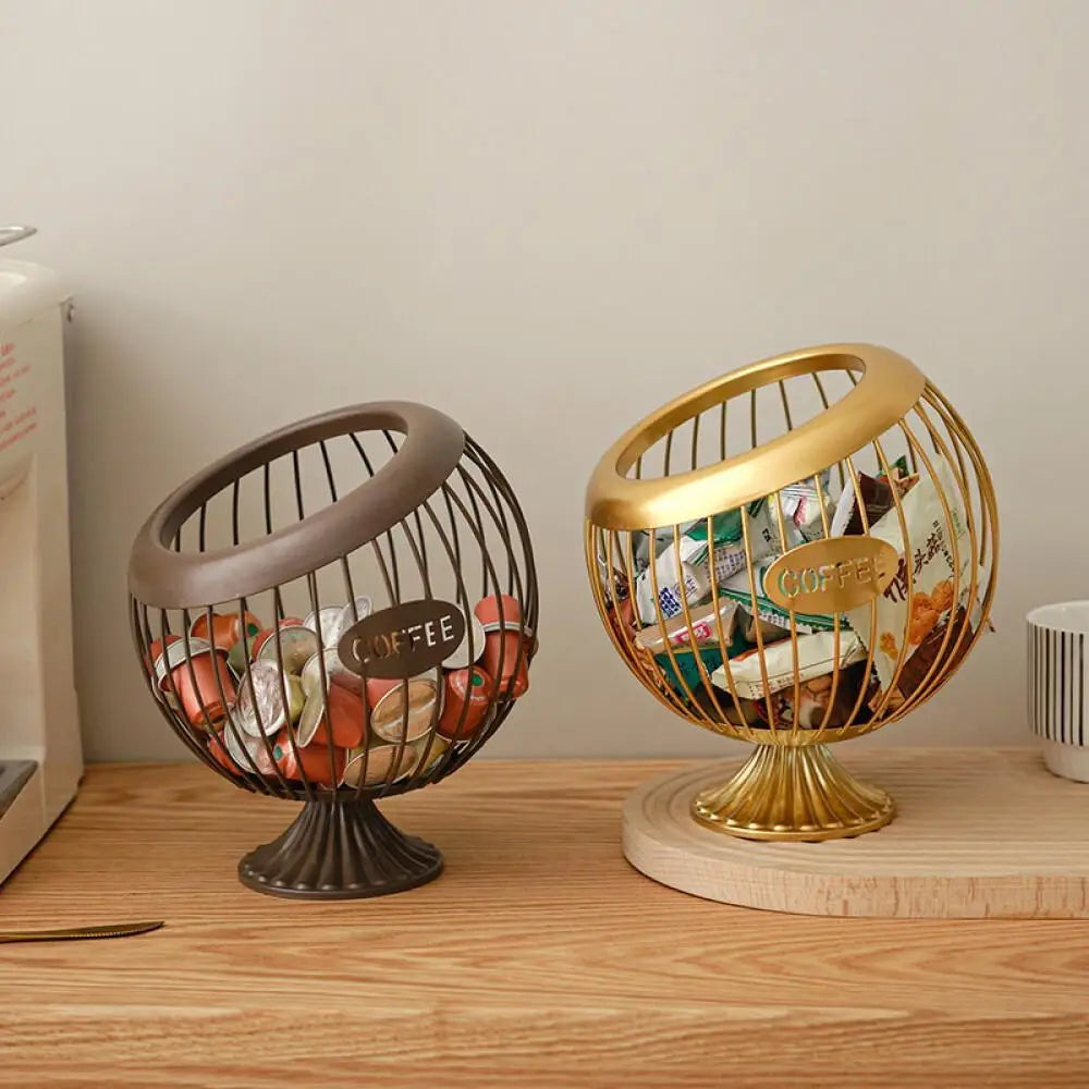 Panier à Fruits Design en Fer – Rangement Chic & Polyvalent