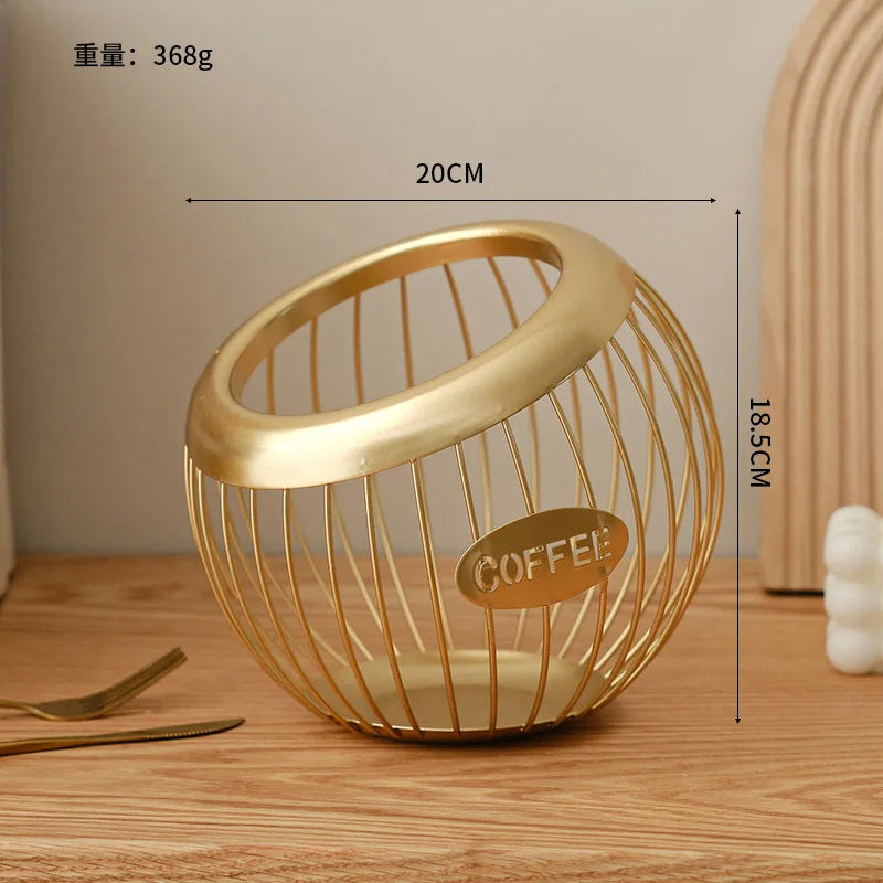 Panier à Fruits Design en Fer – Rangement Chic & Polyvalent