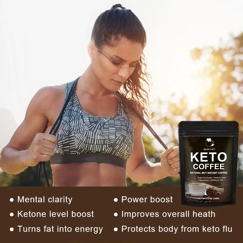Keto Coffee Minceur 50g – Brûle-Graisse Naturel & Énergisant