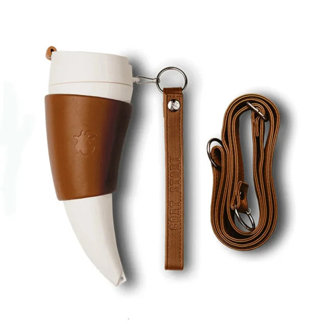 Gobelet Thermos Tête de Chèvre – Style Unique, Boisson Toujours à Température !