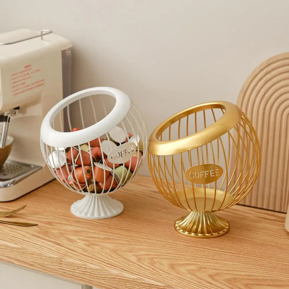 Panier à Fruits Design en Fer – Rangement Chic & Polyvalent