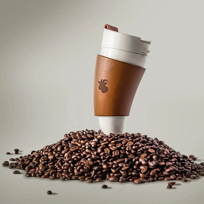 Gobelet Thermos Tête de Chèvre – Style Unique, Boisson Toujours à Température !