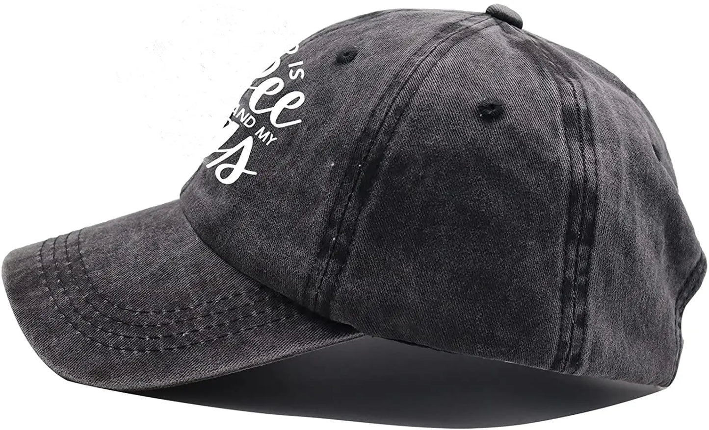 Casquette « All I Need Is Coffee and My Dogs » – Pour les Amoureux du Café & des Chiens