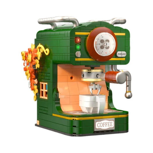 Mini Blocs de Construction – Modèles de Machines à Café | Jouet Créatif & Déco Originale