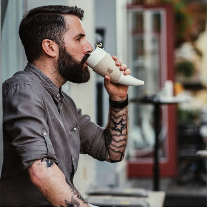 Gobelet Thermos Tête de Chèvre – Style Unique, Boisson Toujours à Température !