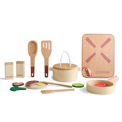 Machine à Café en Bois pour Enfants – Jouet Montessori Cuisine | Jeu d’Imitation & Éveil Éducatif